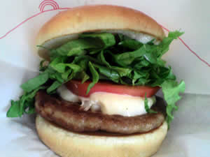 シーザーサラダバーガー