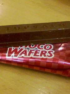チョコウェハース