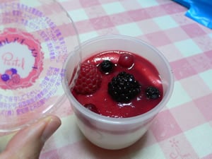ふわふわレアチーズケーキ