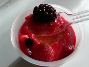 ふわふわレアチーズケーキ