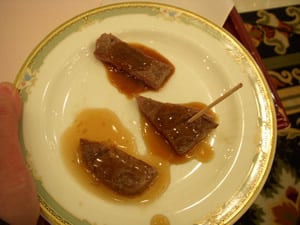 メインの試食