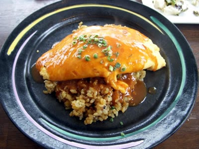 カレーオムライス