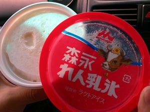 練乳アイス