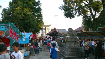 お祭り会場