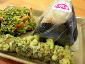 天ぷらなど