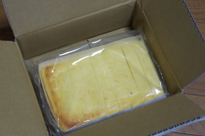 れん乳ミルクチーズケーキバー
