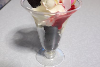 チョコブラウニーパフェ