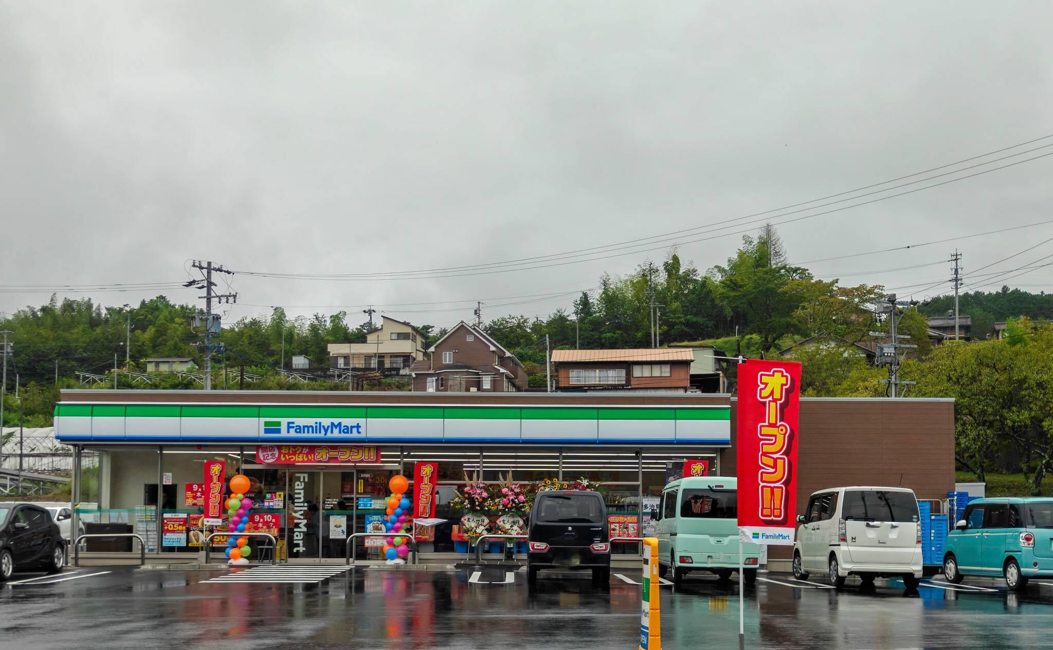 ファミリーマート中津川下野店が開店！国道257号、約11kmのコンビニ空白区間に