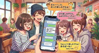 お知らせシリーズ・標準語がご当地の言葉に！？「地方弁変換機能」