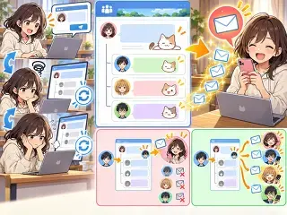 お知らせシリーズ・自分の投稿に返信があったら即チェック！「返信お知らせメール機能